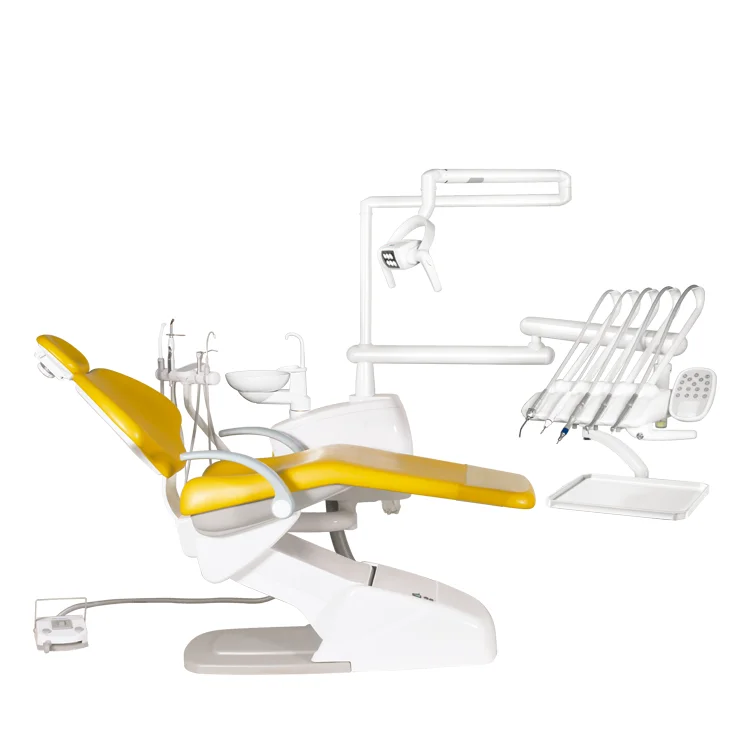 Chinese Siger medical fashion mobile ce approved integral portable dental unit dental chair price dental chair With Led Operate
