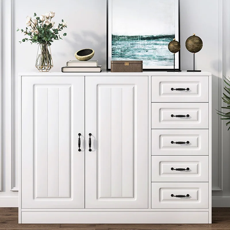 Wooden home furniture living room chest of drawers