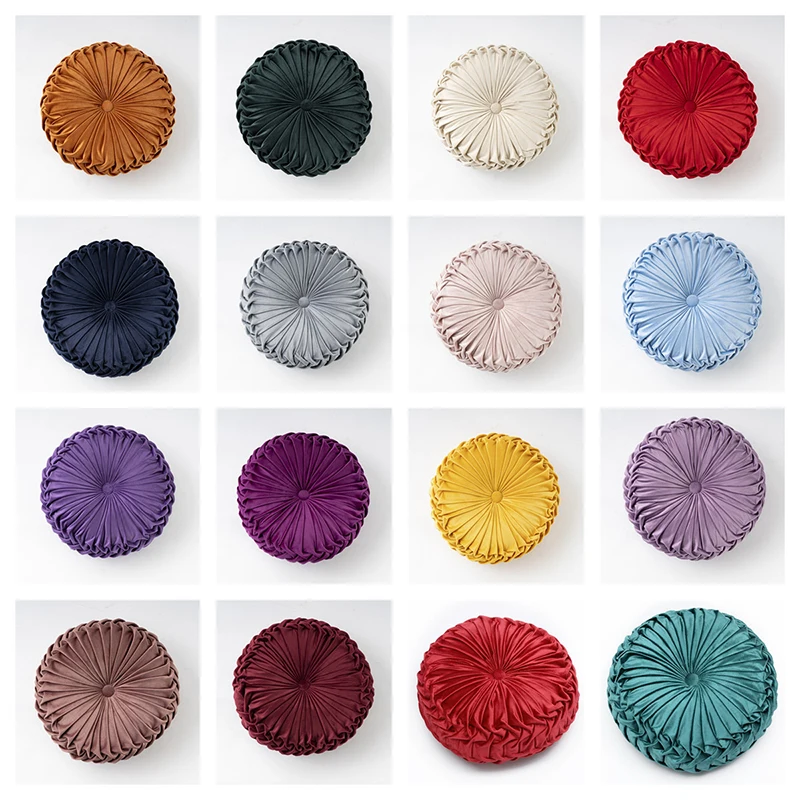 Throw Protection Pillows Ultra Soft Toss Round Full Room Cushion Custom Pumpkin Pillow