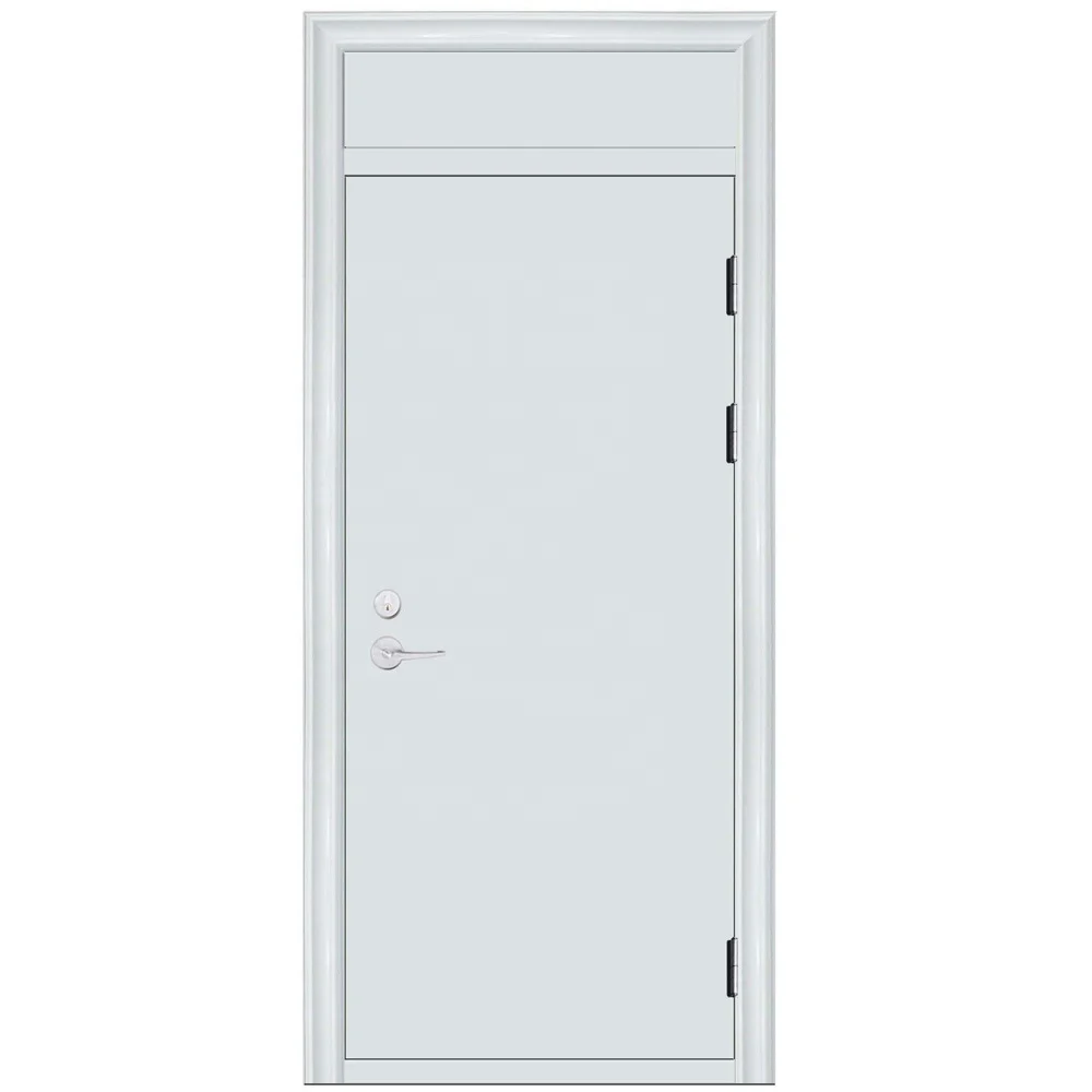 CE Certified Fast Delivery Fire Rated Exit Steel Door Insulated Double Leaf Fire Door For Apartment Fireproof Door