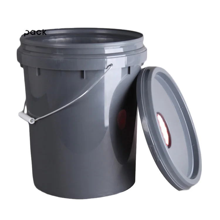 China wholesale PP buckets high quality 20L plastic bucket with spout