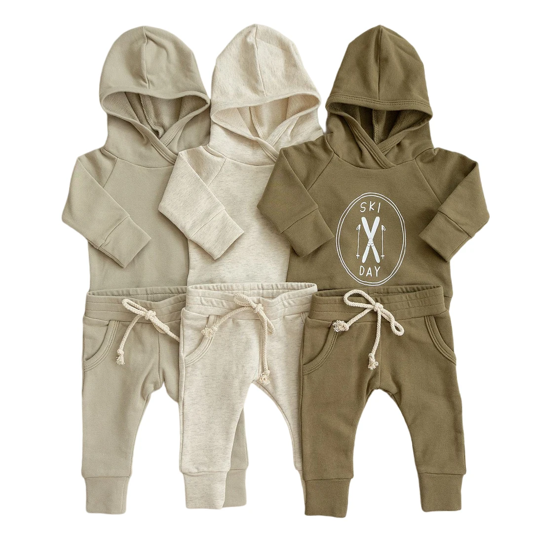 Fashion Baby Boys Clothing Sets Spring Autumn Kids Suits Long Sleeve Hoodies+Pants 2 Pcs Sport Tracksuits