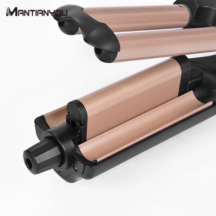 Household hair crimper new fashion triple barrel hair curler salon curling iron Professional
