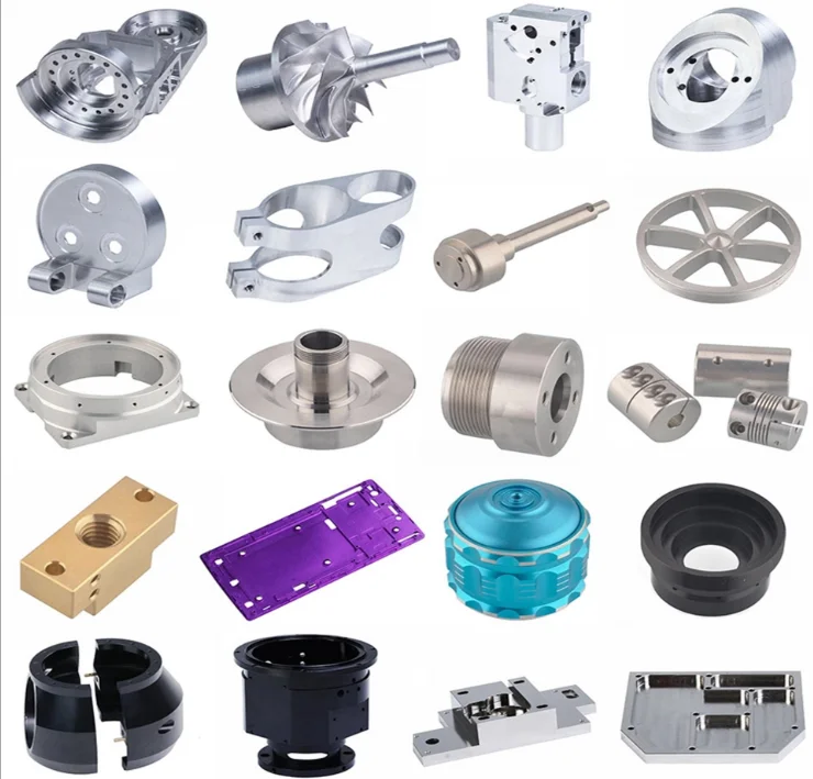 
OEM Custom Metal Milling Turning Service Aluminum brass steel CNC Machining Parts 