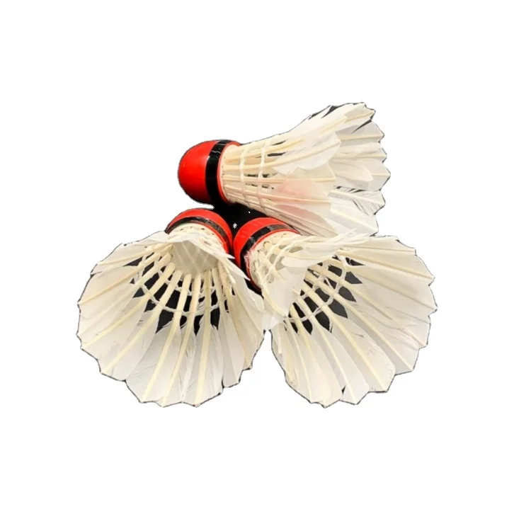 
Quality Assurance Best Weight 5g Goose Feather Ball Hybrid Shuttlecock 