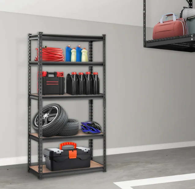 5-Tier shelving storage shelf selective heavy duty rack