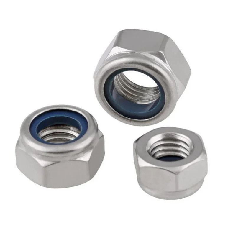 DIN 985 982 фиксирующая гайка Geomet 500B ZN-Ni с нейлоновой вставкой