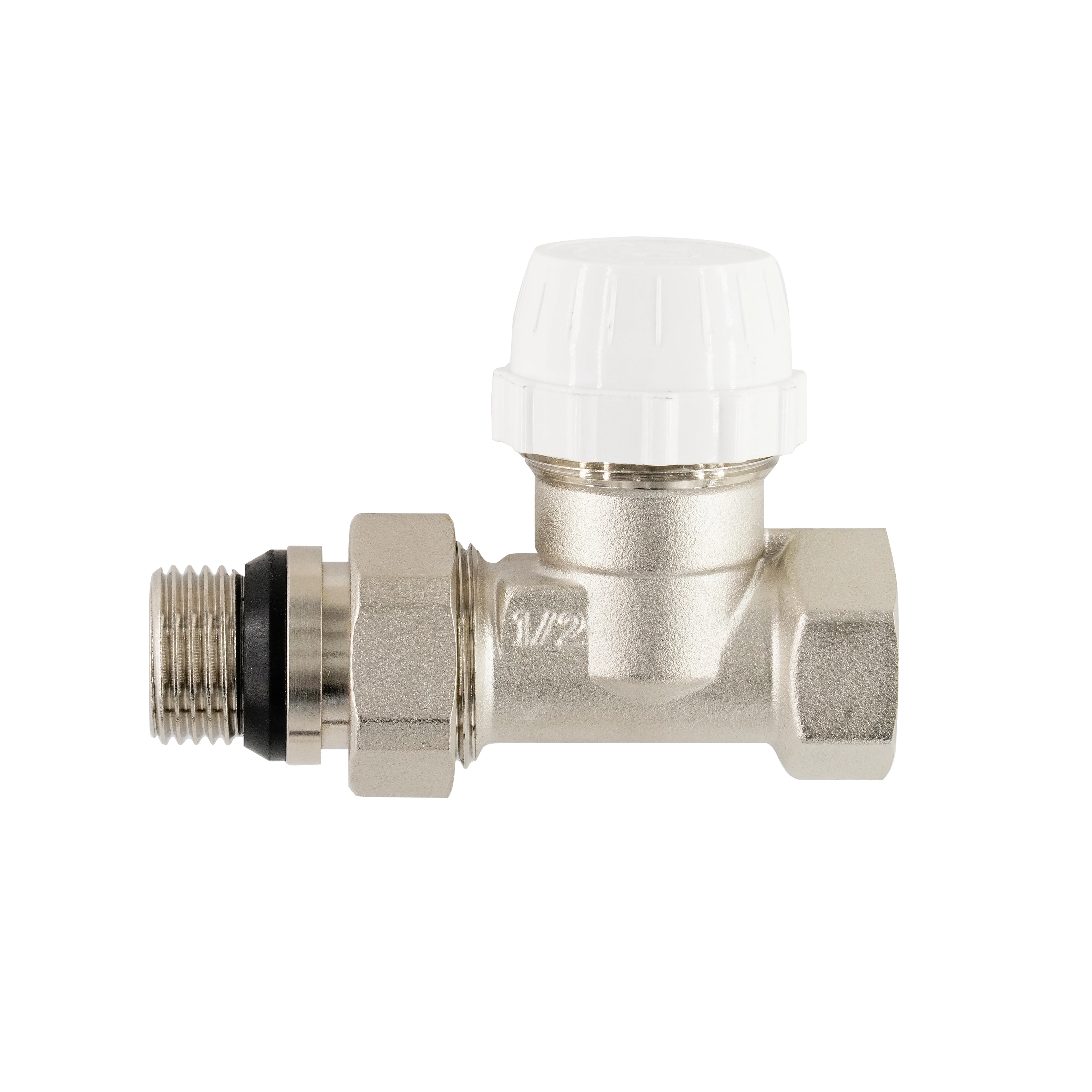 ZL-2444 Radiator heating brass angle straight thermostatic radiator valve 1/2' 3/4' inch