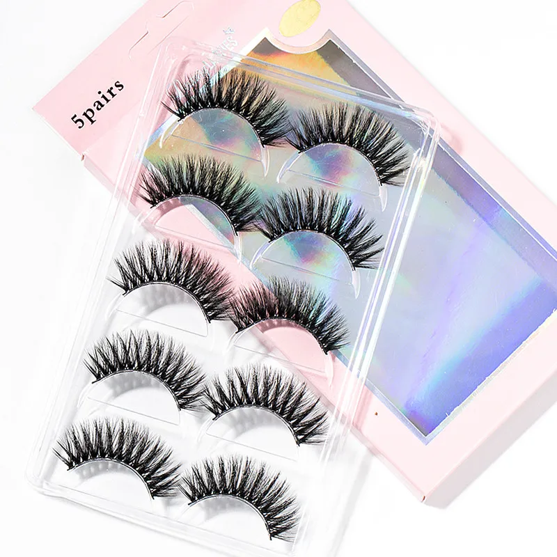 
Eyelashes Mink Eyelashes Thick Natural Long False Eyelashes 3D Mink Lashes High Volume Soft Dramatic Eye Lashes Makeup 