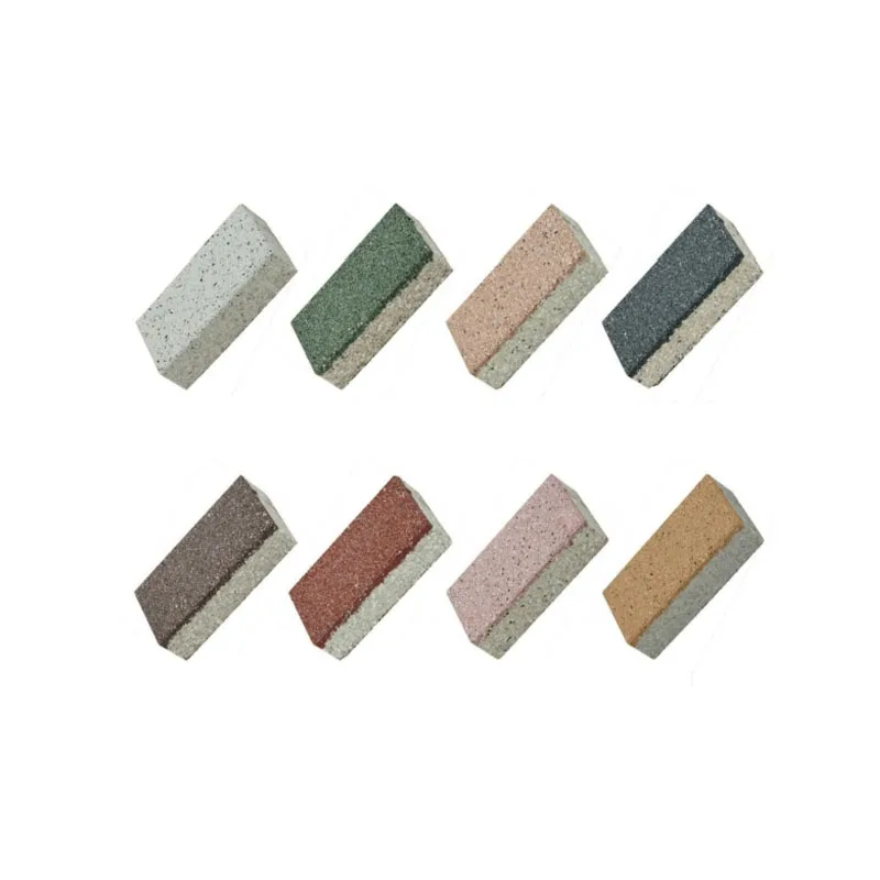 Внешний наружный дорожный пол Проницаемый керамический фарфоровый кирпичный кирпич красочный Водопроницаемый глиняный укладчик