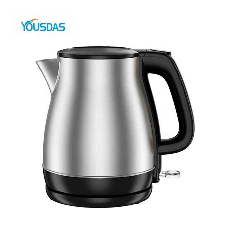 Yousdas New Arrival High Quality 304 Food-Grade Stainless Steel Kettle Electric Water Kettle 1.8 Liter