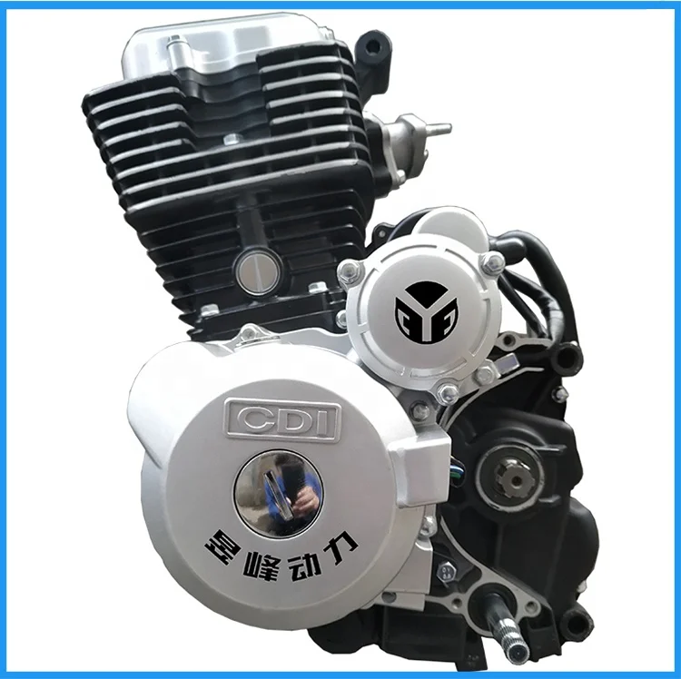 Двигатель мотоцикла 125CC, вертикальный Электрический/с воздушным охлаждением CG125, двигатель мотоцикла на продажу