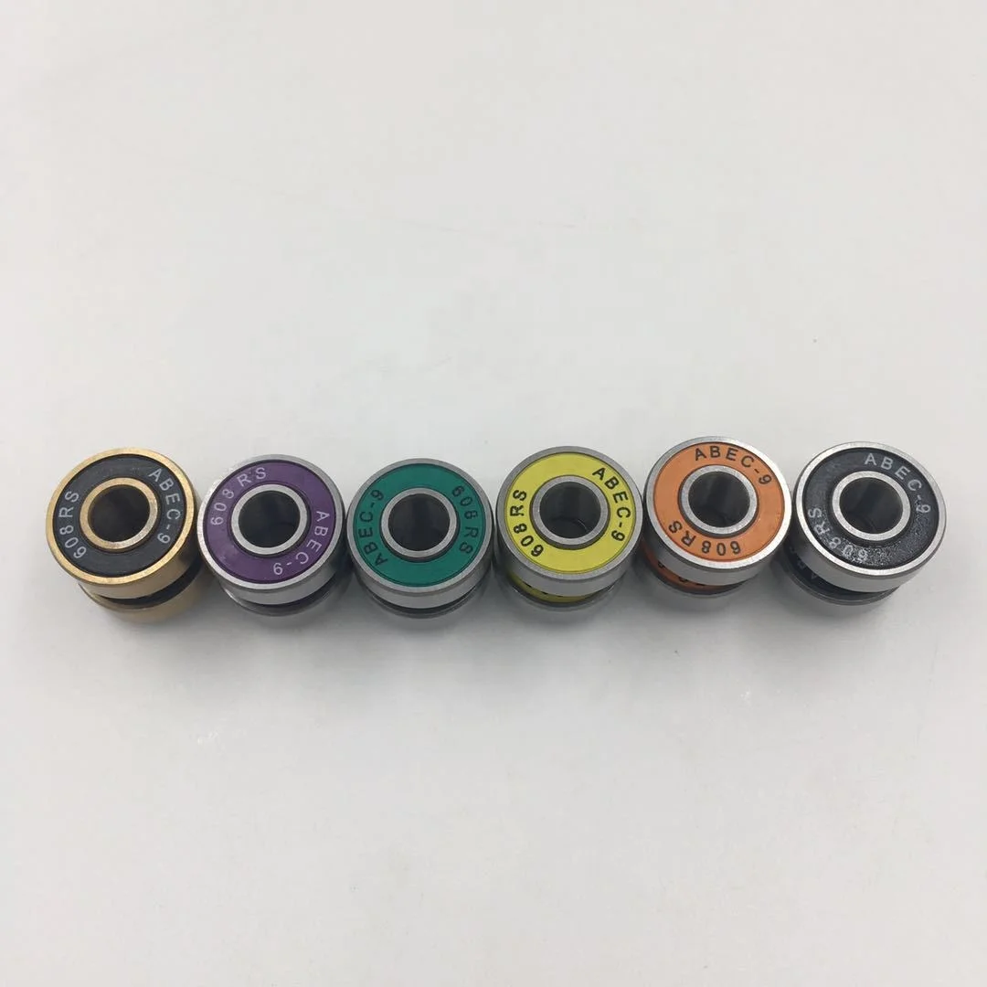 608 8x22x7mm Deep Groove Ball Bearing For Roller Skates and Skateboard