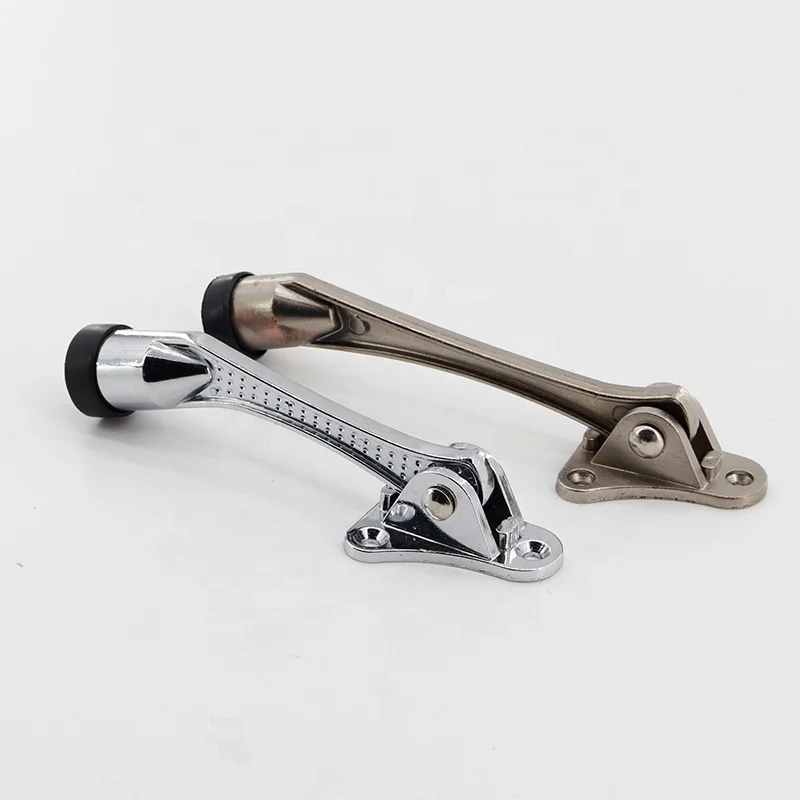 ULW Aluminum Alloy Durable Door Stop Flexible Door Stopper With Under Mount