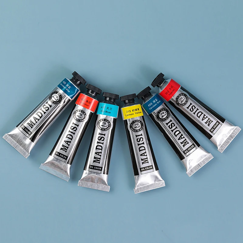 Art Product Supplier Professional Artist Oil Paint Colors 50ml Commonly Used 37 Color Oil Painting