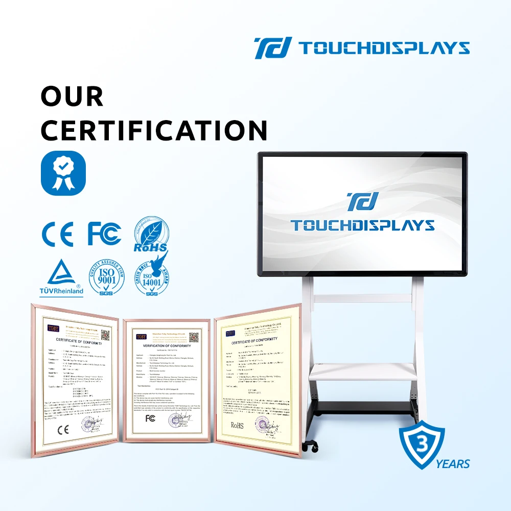 65 inch Multi touch digital smart board interactive whiteboard prices