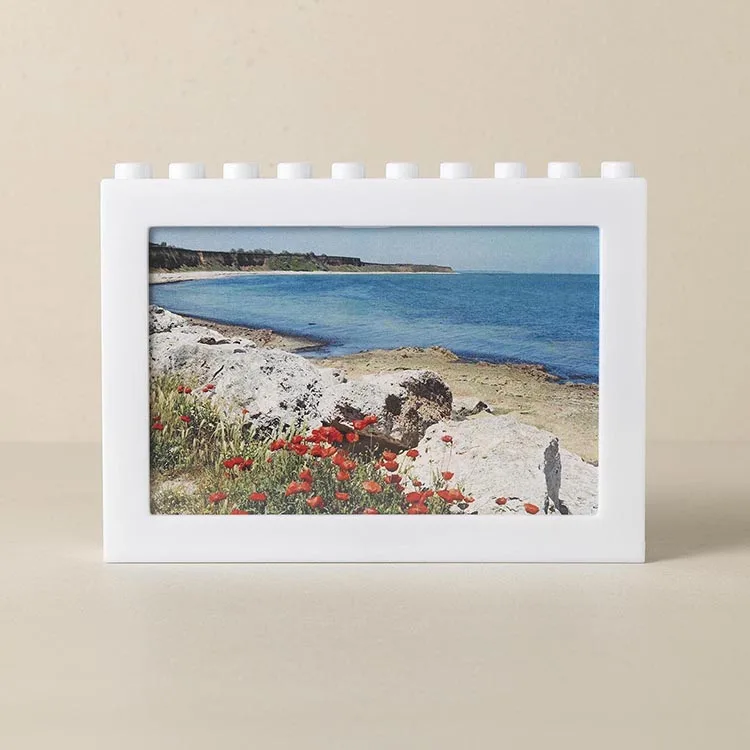 
4x6 Photo EC Patent Design Building Block Fits Duplo Acrylic Box Frame 