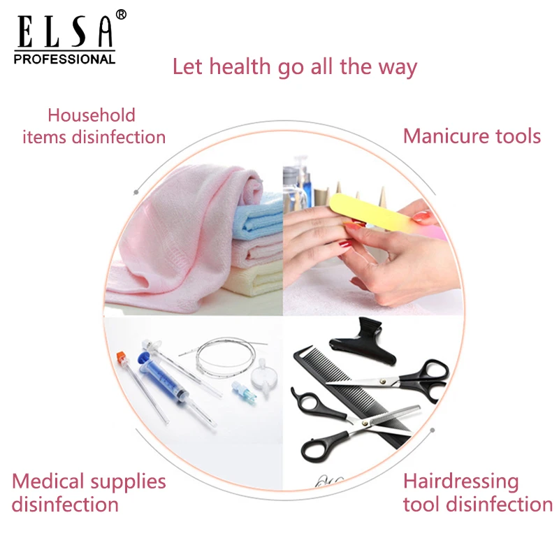 
Ready to ship Hair Salon Nail Tool Disinfection UV Nail Sterilizer 