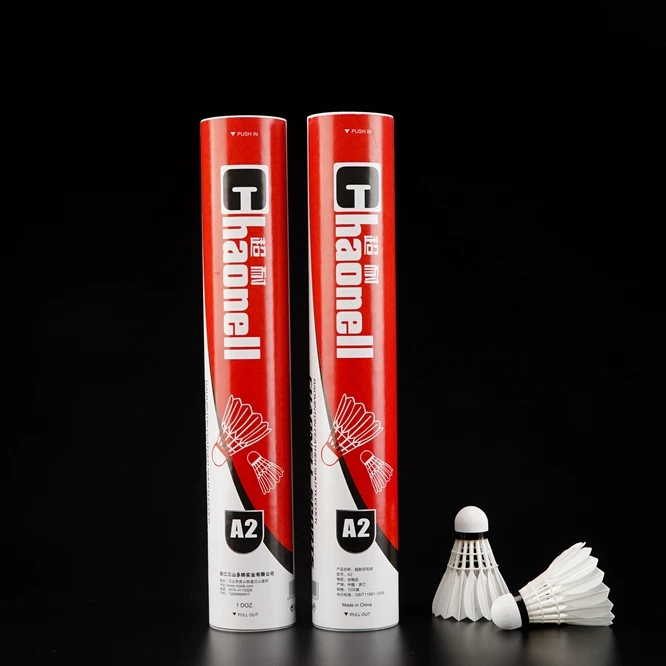 Factory price professional strong anti-hitting white victor badminton tournament shuttlecock speed 76