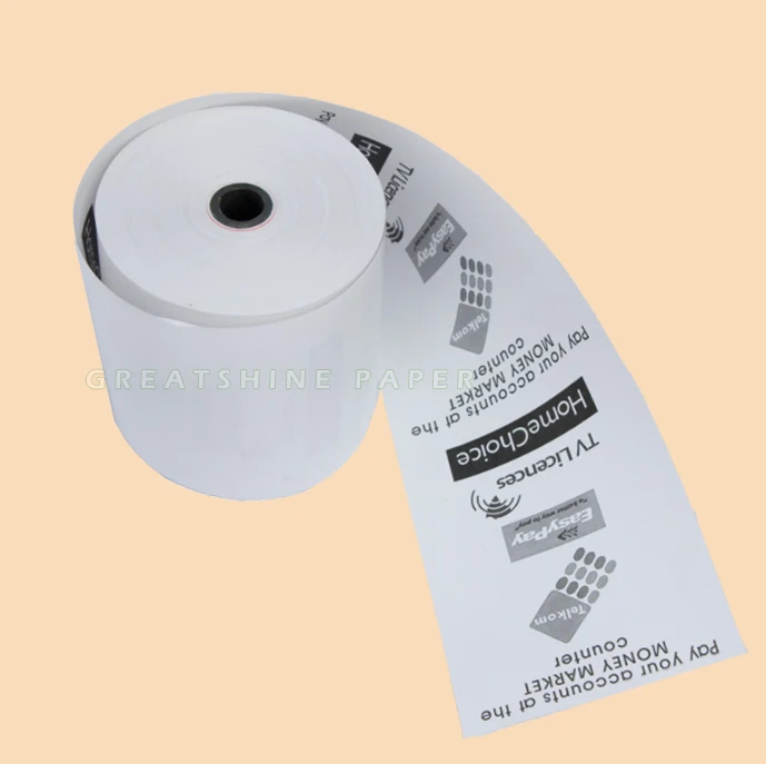 80x80 мм 55gsm BPA бесплатно прямые термобумаги рулоны для системы POS