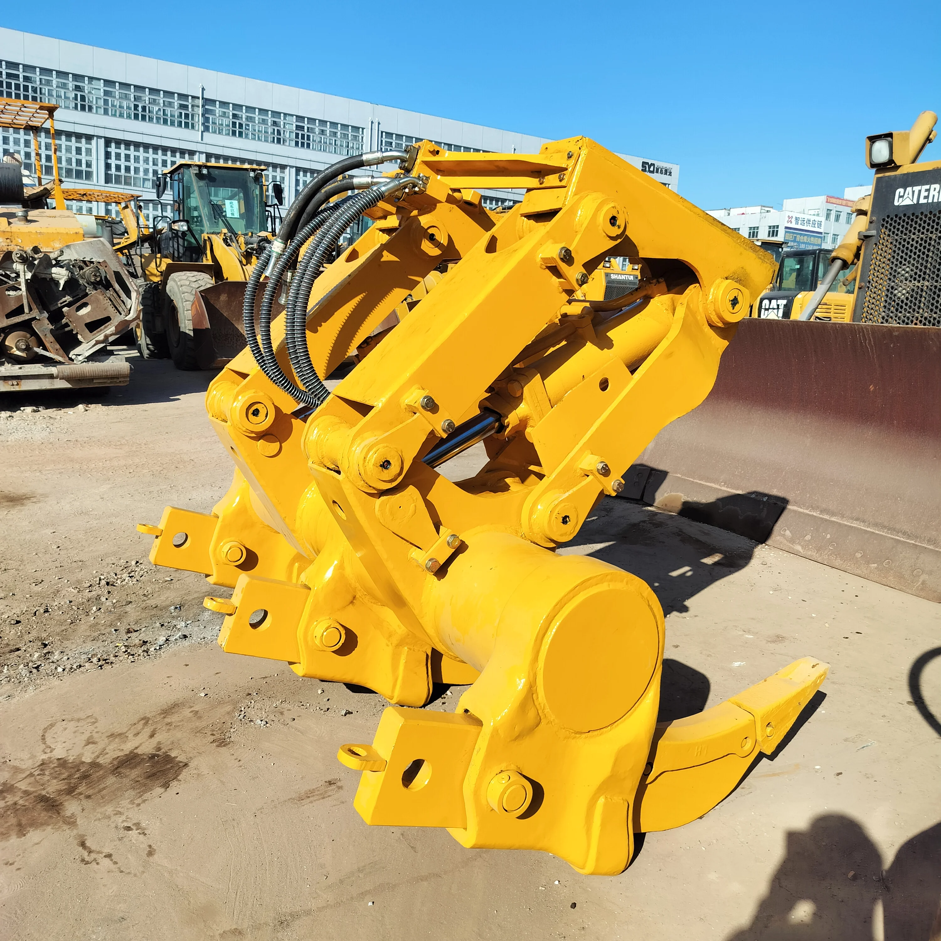 Excellent Used Shantui SD22 Crawler Bulldozer with Cummins Engine Moog Hydraulic Pump D6R Model Bearing Gearbox Key Components