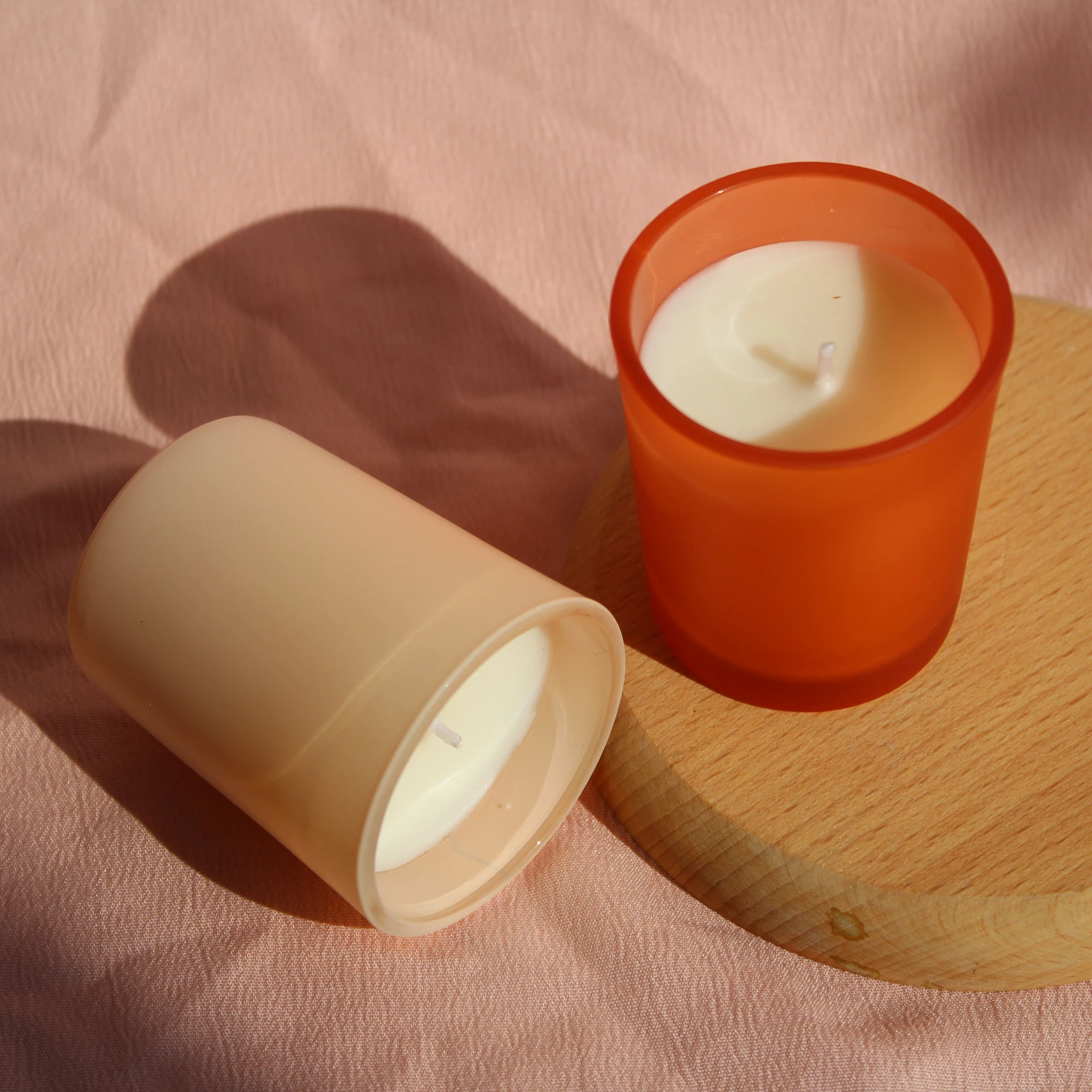 Wholesale Aromatherapy Scented Soy  Glass Jar Candle Gift Set Luxury Home Decor Candle