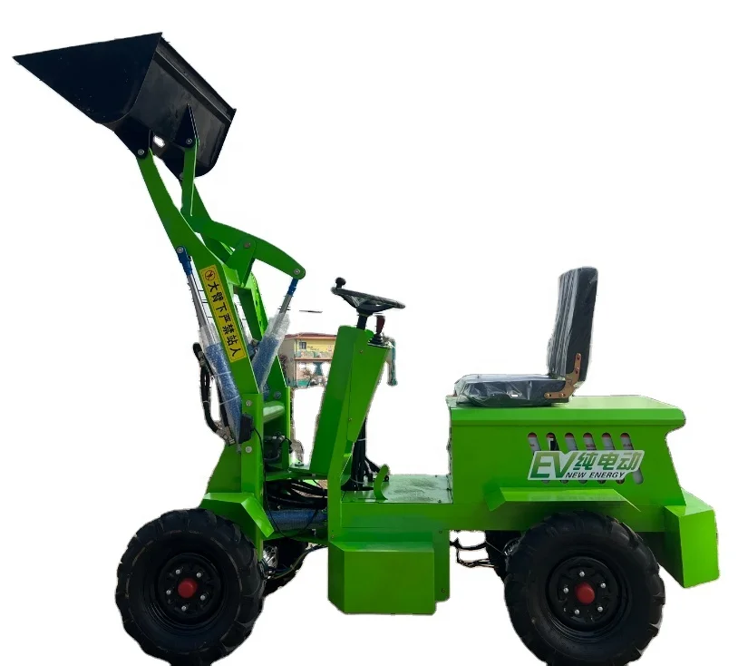 Компактный погрузчик 500 кг нагрузки мини небольшой Электрический колесный