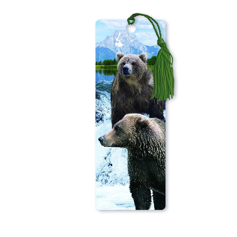 3D printing Bookmark custom design Lenticular printed 3d bookmark