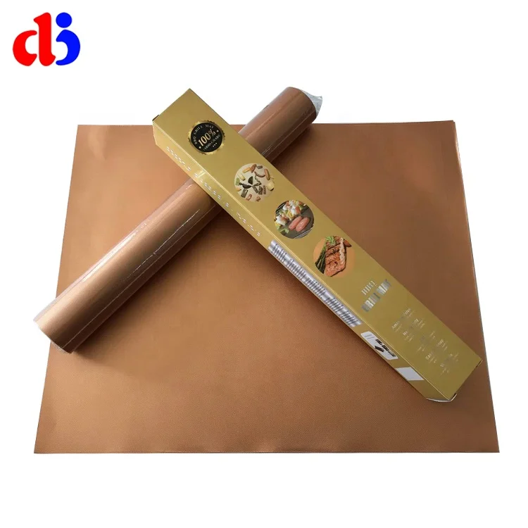 Dongjian медь Гриль коврики и испечь антипригарным принадлежности для шашлыков гриль выпечки