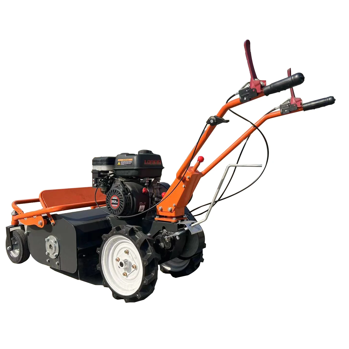 Flail lawn mower Small household lawn mower Single person operation is simple and powerful