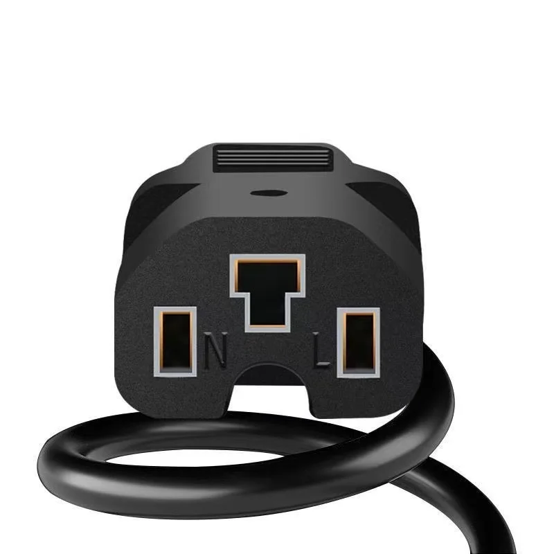 2+6 core female electric vehicle energy storage plug with copper wire DC charging