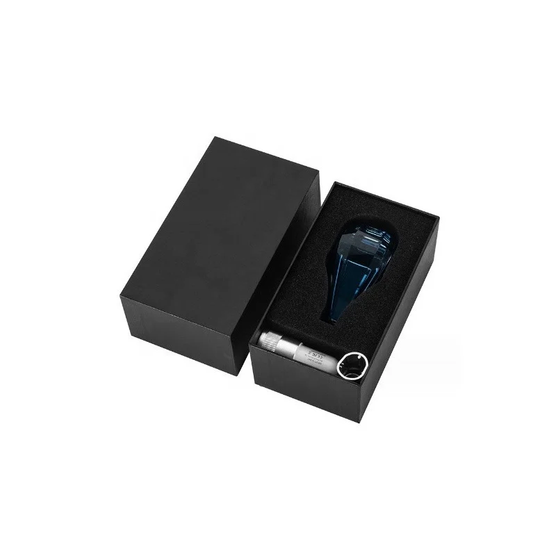 Car Crystal Gear Shift Head Touch Color Led Light 8/10/12Mm Built In Interface Shift Gear Knob