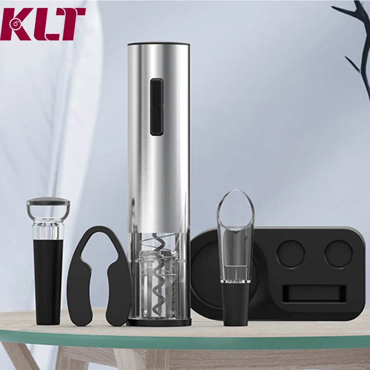 5 In 1 Wine Opener Set Wine Opener Custom Logo Electric Wine Bottle Opener