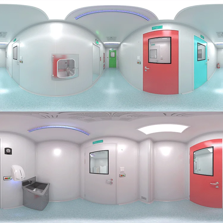 Cleanroom Clean-In-Place (Cip) Systems  Environmental Monitoring Laminarity Testing Cleanroom Gowning Room Design