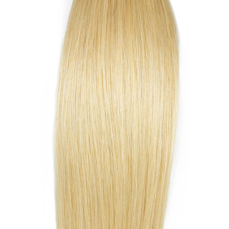 
Morein High Quality Ombre 613 Virgin Hair Extension Straight Dark Root Blonde Bundles with Frontal 