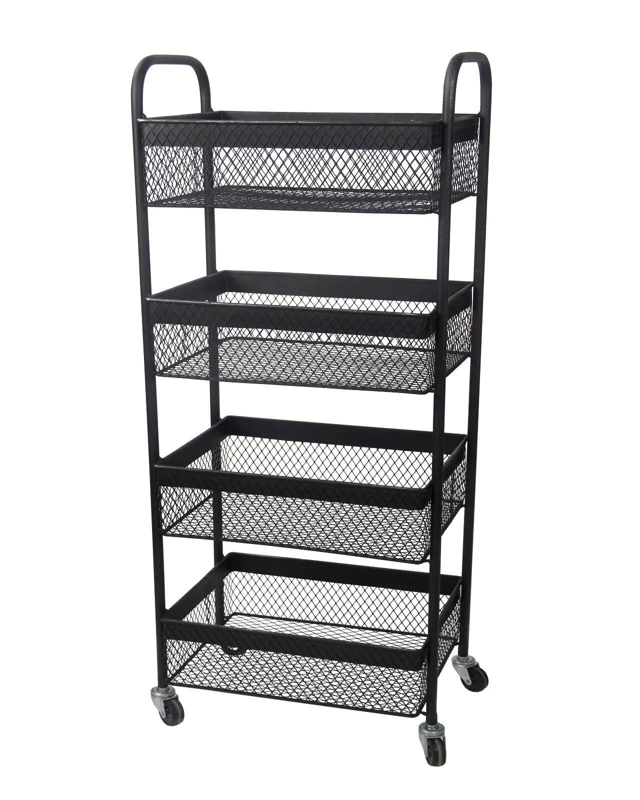 kitchen organizer  Iron Wire Mesh Fruits And Vegetables holder Kitchen carts and trolleys