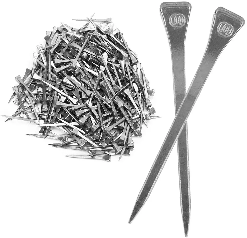 BSCI фабрика 250 шт. стальная Подкова ногти лошадь мотыга копыта для ногтей