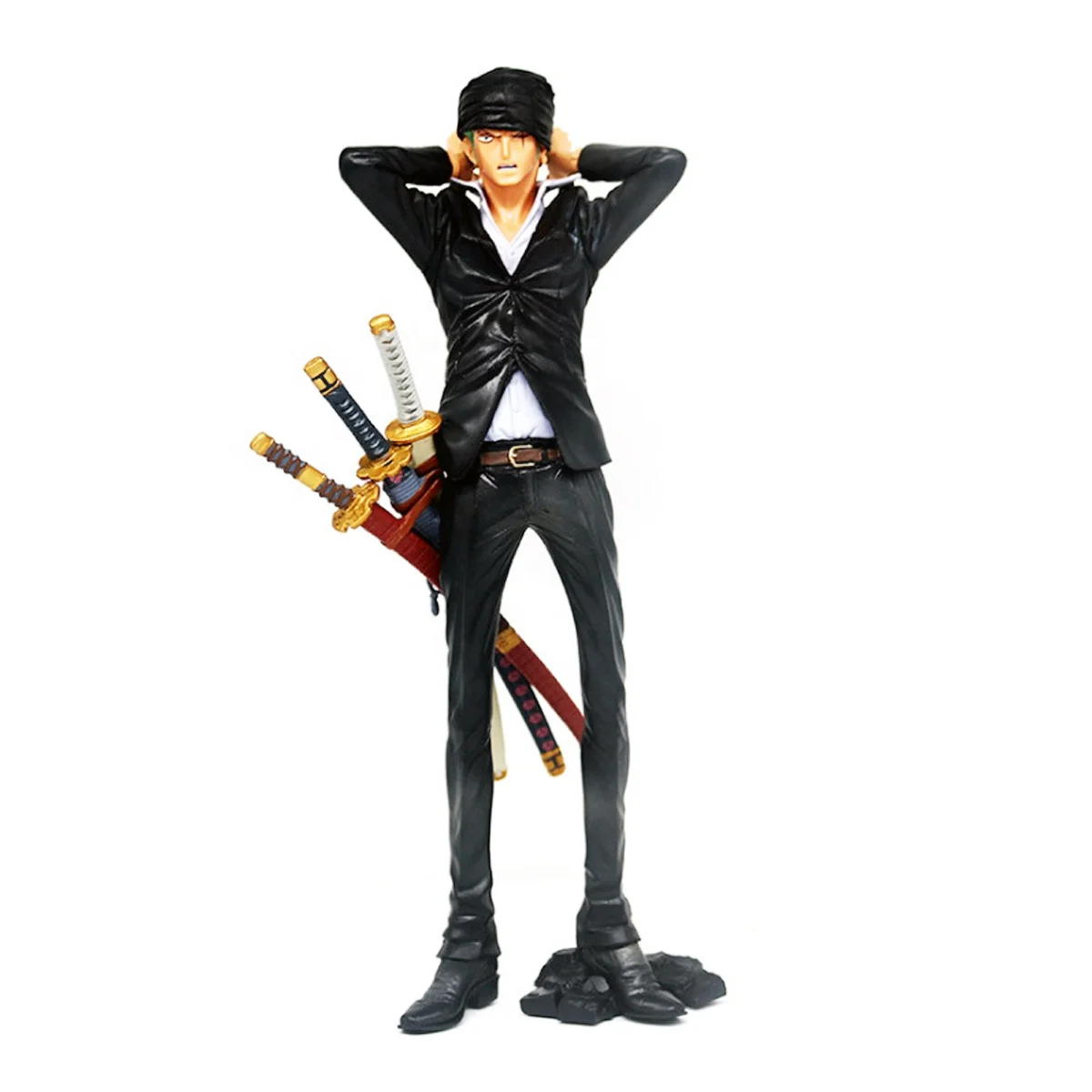Фигурки аниме из фильма «Сильный мир» Roronoa Zoro Vinsmoke Sanji PVC Игрушечная модель куклы