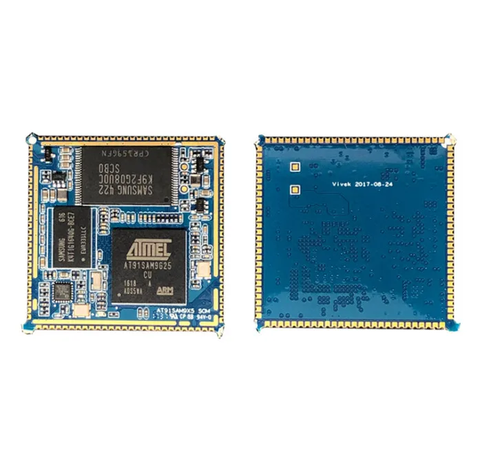400MHz PCBA Embedded Industrial SOM module based on AT91SAM9G25 CPU in iot solutions