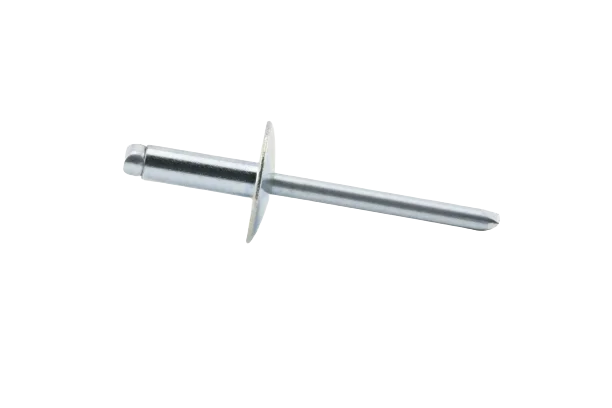 Steel Open End Blind Rivets Flat Round Head Iron Carbon Mild Steel Pop Blind Rivet