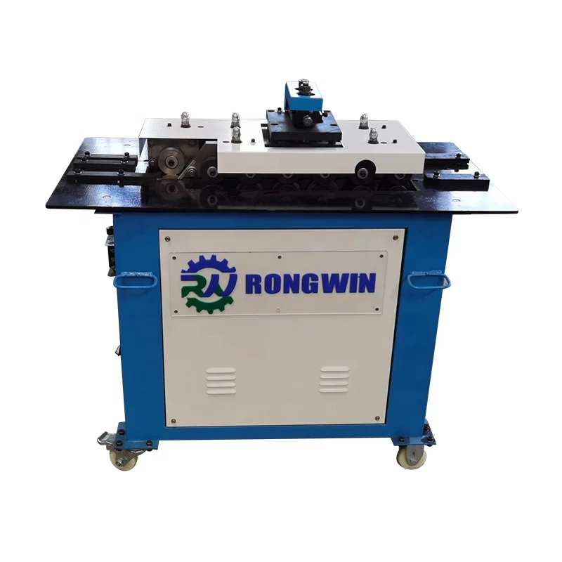 16 gauge multi-function air tube snap hvac duct sheet metal Pittsburgh lock making seamer former forming lockformer machine