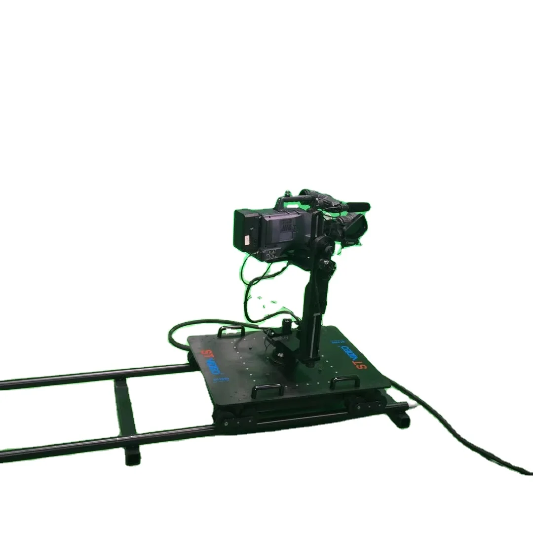 Professional Live Video Broadcasting Equipment ST-2000 Motorized Camera Dolly For Shooting