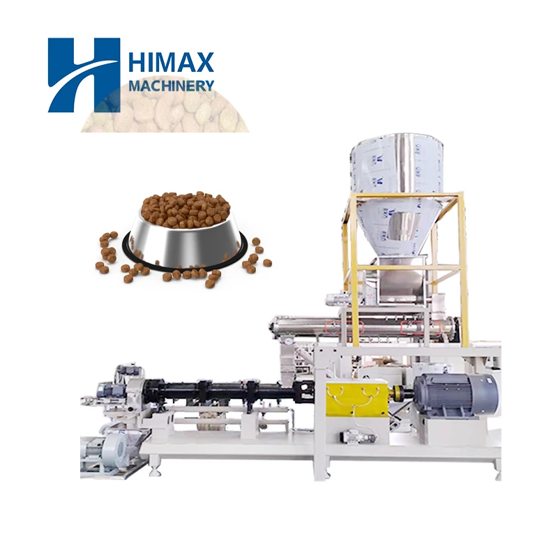 1000kg per Capacity Pet Dog Food Making Machine Extruder Dry Dog Food Production Line Pet Food Processing Machine
