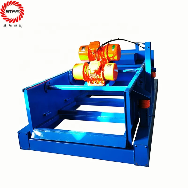 Chinese flat plate vibrating screens Oilfield Mud electric drilling well shaker