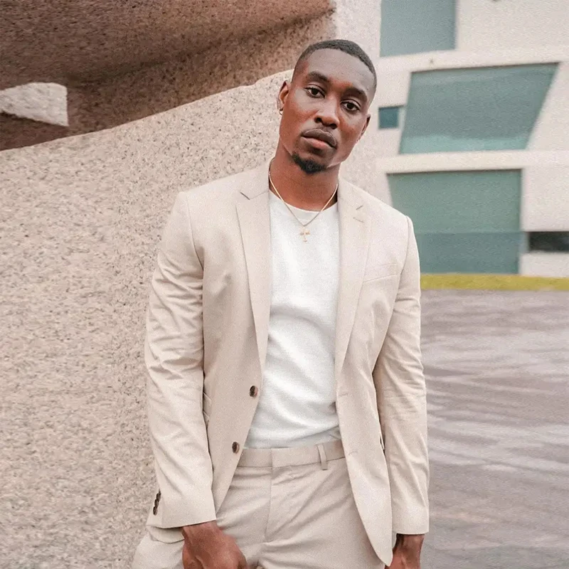 Slim Fit Black Men Business Blazer Suits