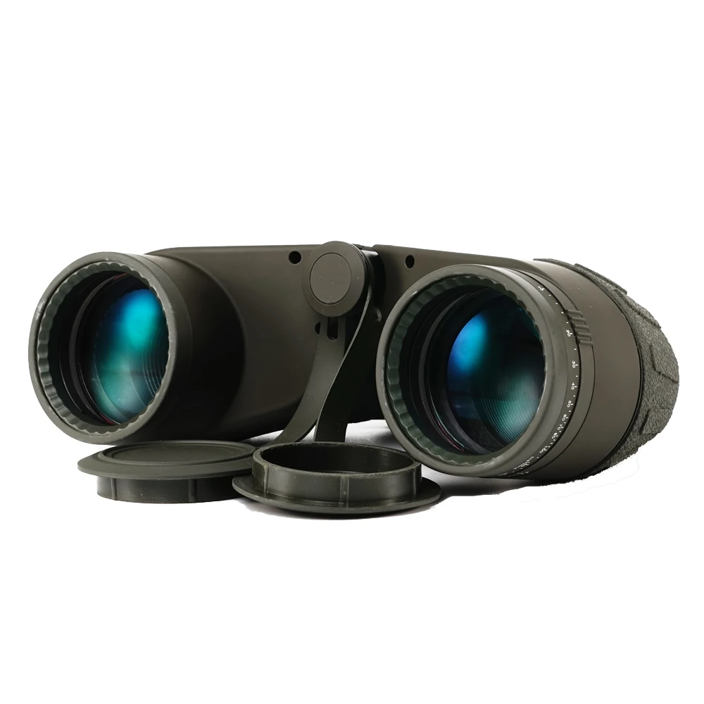 7x50 green floating marine highclear Waterproof binoculars bak4 prism FMC 7.6 larger view by Boating traveling sailing telescope