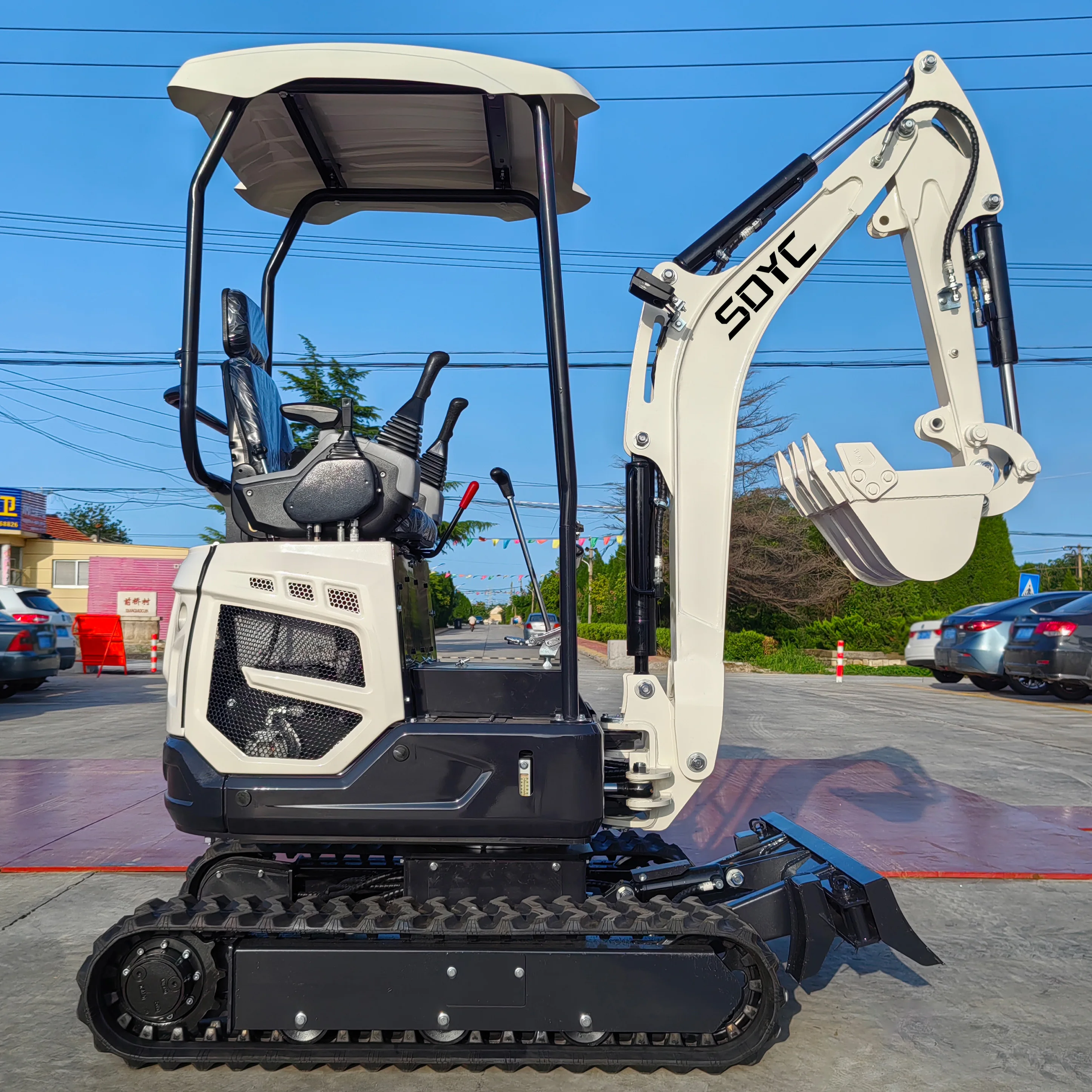 Hot Selling EPA EURO 5 Mini Excavator 1Ton 2 Ton 3Ton Farm Crawler Digger Small bagger New Micro Excavators For Sale