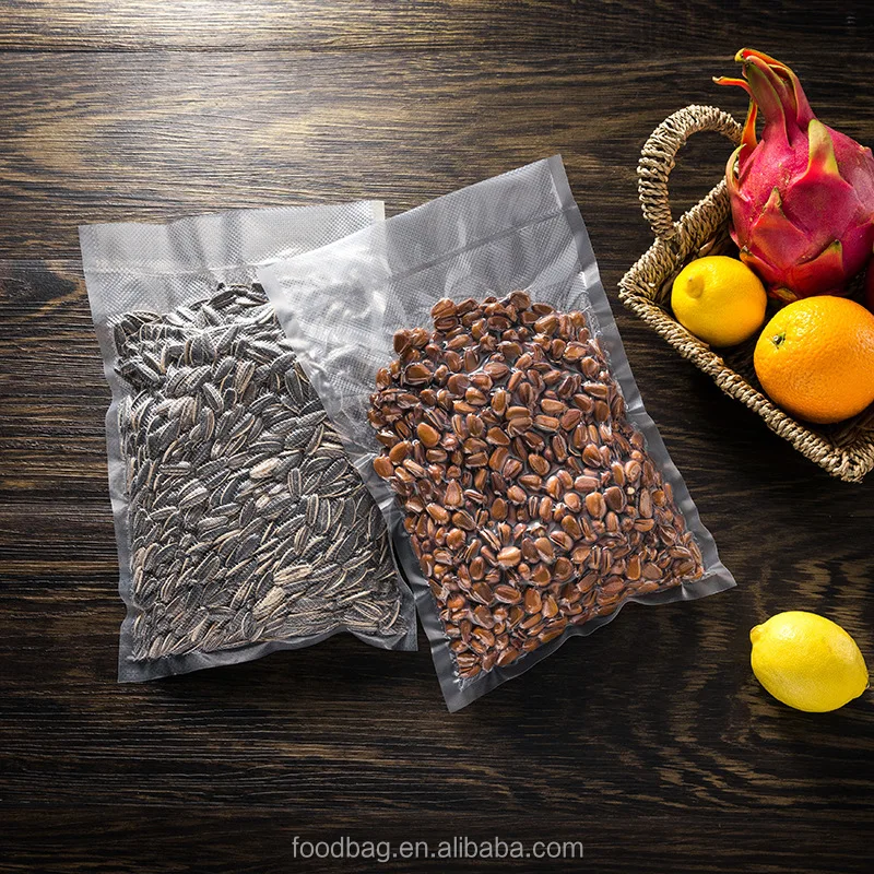 Frozen Transparent Plastic Saver Embossed Vacuum Sealer Seal Packing Food Grade Bag Rolls