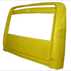 Vacuum forming plastic car