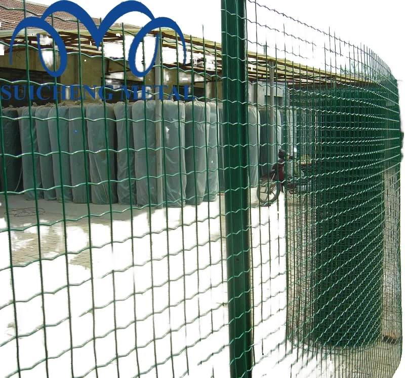 High Quality 1.8m Net Roll Metal Cattle Fence Panels PVC Horse Fence in Guangzhou Galvanized Iron Frame High-Galvanized Finished
